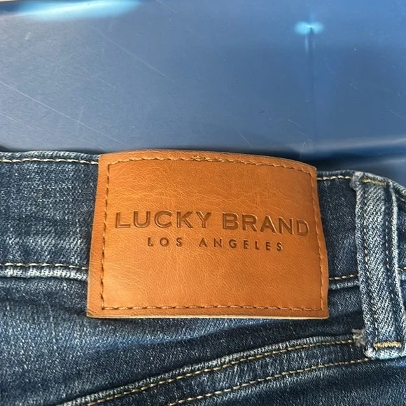 Lucky Brand Blue Skinny Jeans with Stretch - Picture 4 of 6